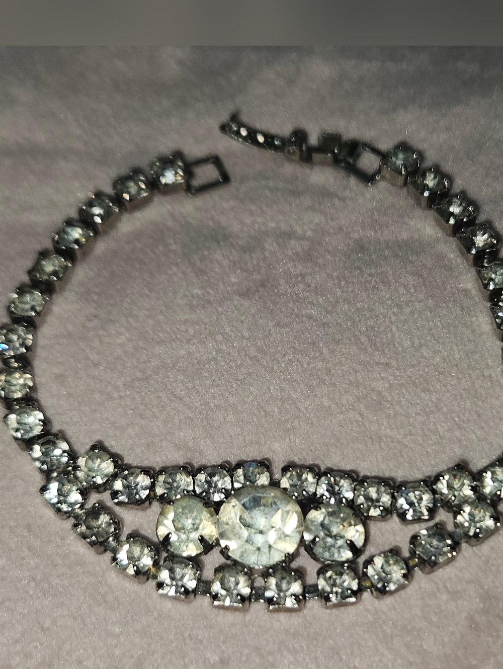 Vintage Rhinestone Bracelet